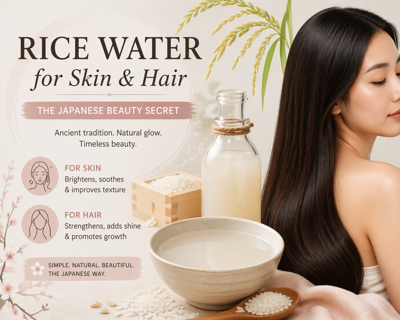 Rice Water for Skin and Hair: Japanese Beauty Secrets